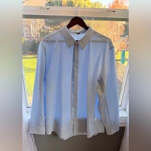 Men's Blue Lululemon Striped Shirt